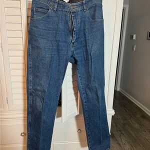 Wrangler Men's Straight Blue Jeans